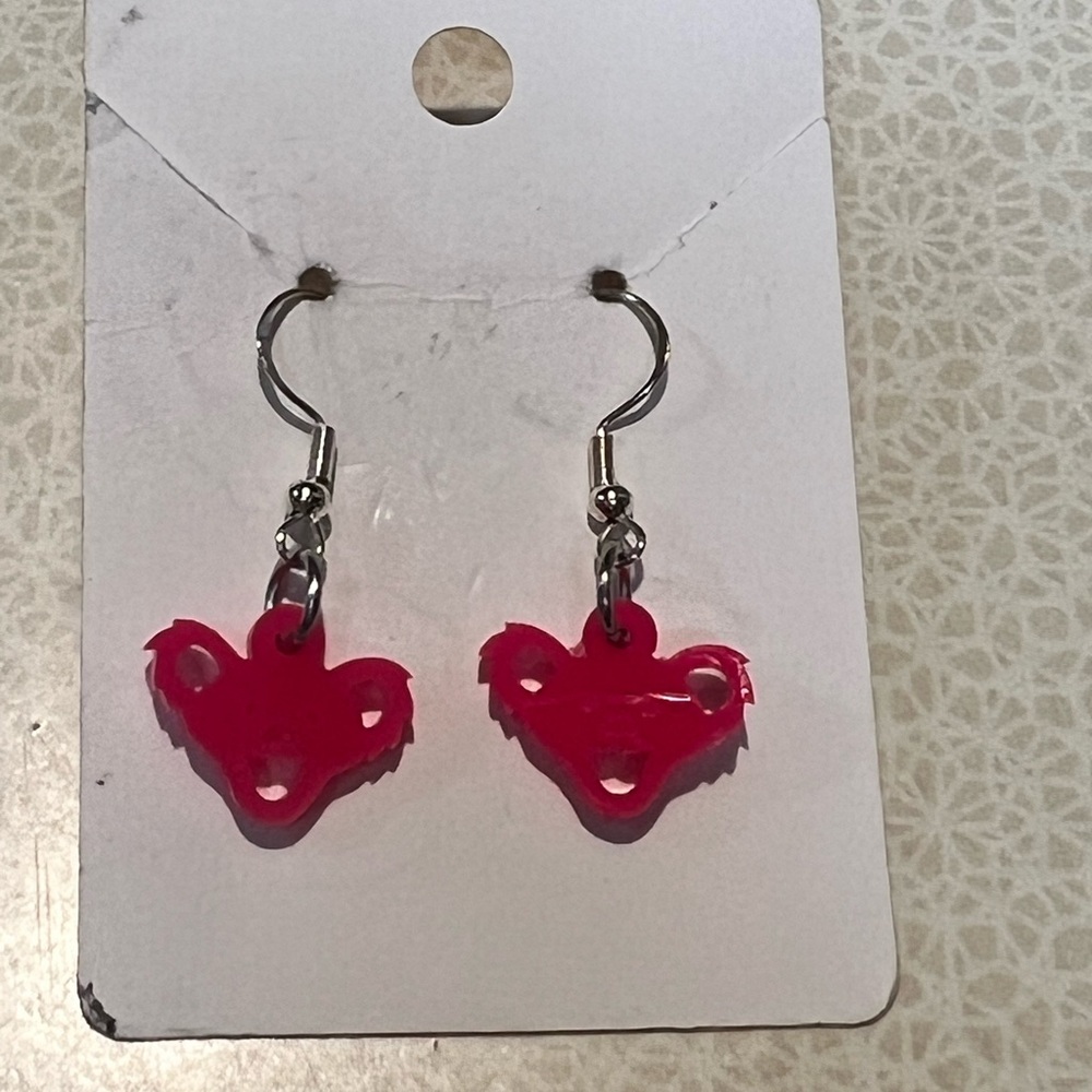 Grateful Dead Dancing Bear Earrings